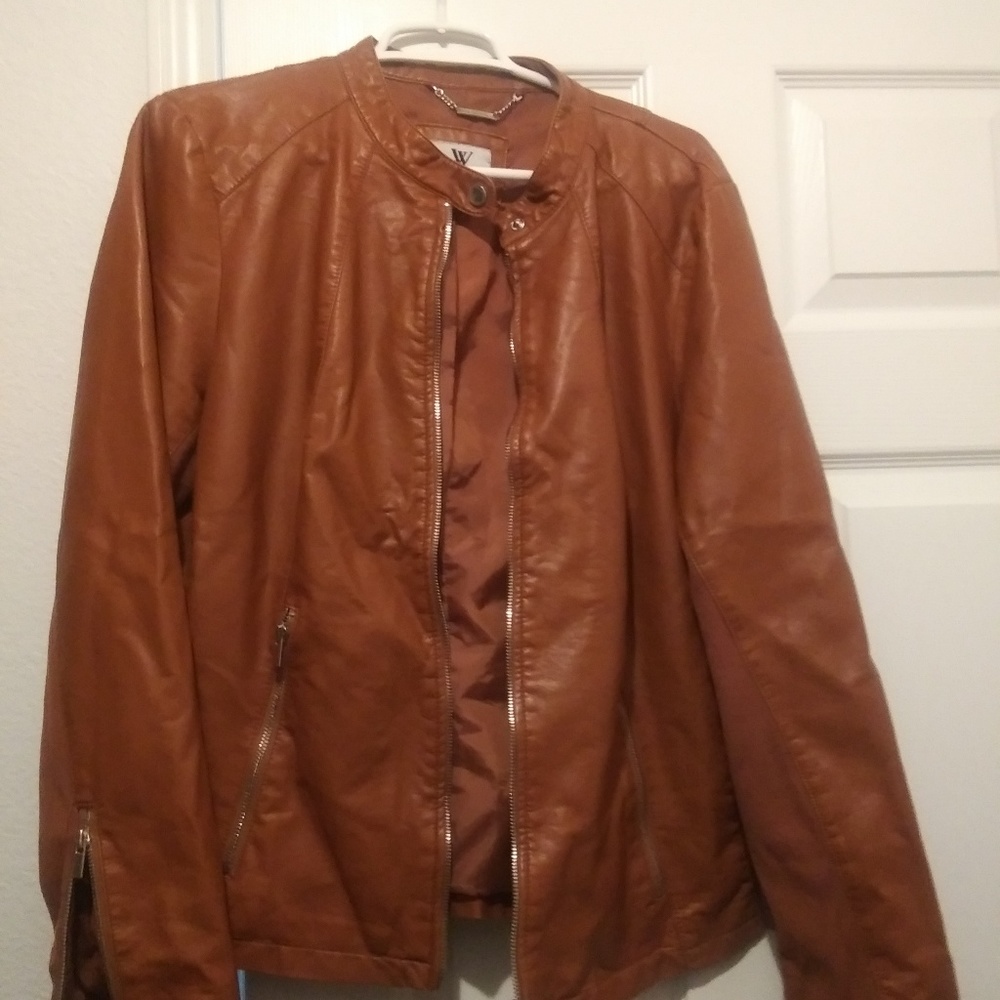 Leather jacket